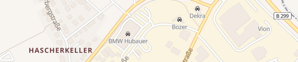 Karte BMW Hubauer Landshut