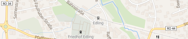 Karte Bahnhof Edling