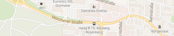 Karte Autohaus Haag Haag in Oberbayern