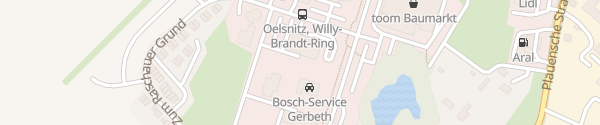 Karte Autohaus Scholz Oelsnitz/Vogtland