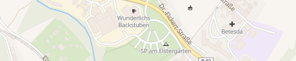 Karte Freibad Elstergarten Oelsnitz