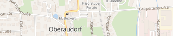 Karte Geigelsteinstraße Oberaudorf