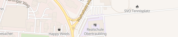 Karte Realschule Obertraubling