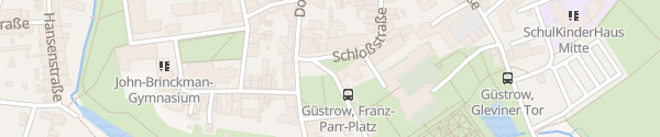 Karte Güstrow-Information Franz-Parr-Platz Güstrow