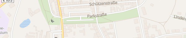 Karte Parkplatz Parkstraße Pritzwalk