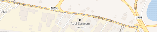 Karte Audi Zentrum Treviso Quinto di Treviso