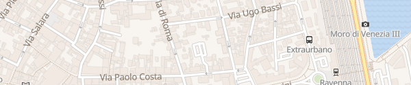 Karte Parcheggio Alighieri Ravenna