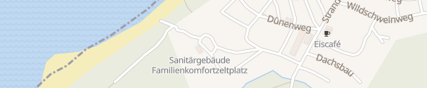 Karte Ostseecamp & Ferienpark Parkplatz Sanitärgebäude Graal-Müritz