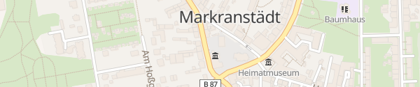 Karte Hotel Rosenkranz Markranstädt