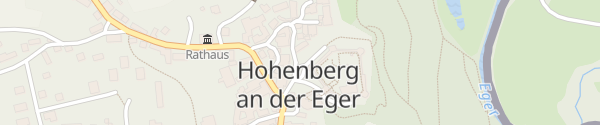 Karte Burgplatz Hohenberg an der Eger