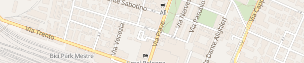 Karte Via Col di Lana Venedig