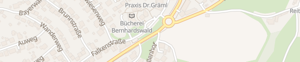 Karte Rathausplatz Bernhardswald