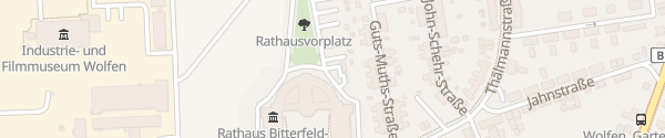 Karte Rathaus Bitterfeld-Wolfen