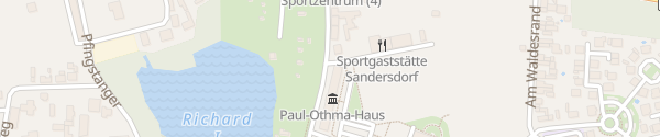 Karte Sportzentrum Sandersdorf-Brehna