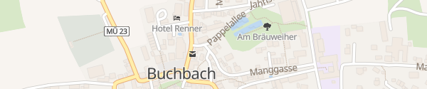 Karte Pappelallee Buchbach
