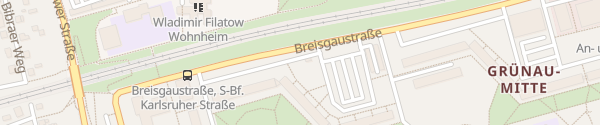 Karte Breisgaustraße Leipzig