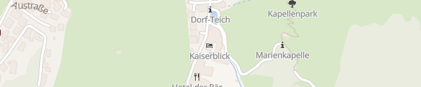 Karte Hotel Kaiserblick Ellmau