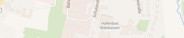 Karte Schulstraße Waldsassen