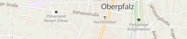 Karte Rathaus Bruck in der Oberpfalz