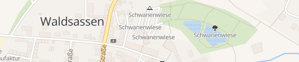 Karte Schwanengasse Waldsassen
