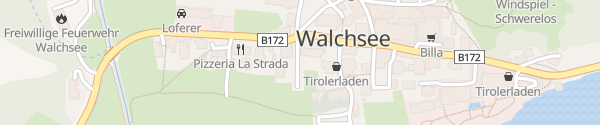 Karte Hotel Walchseer Hof Walchsee