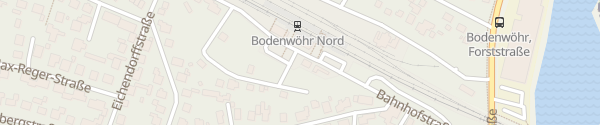 Karte Bahnhof Bodenwöhr Nord Bodenwöhr