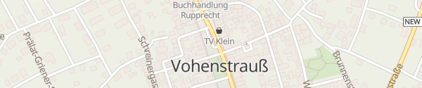 Karte Marktplatz Vohenstrauß