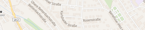 Karte Schweidnitzer Straße Vilsbiburg