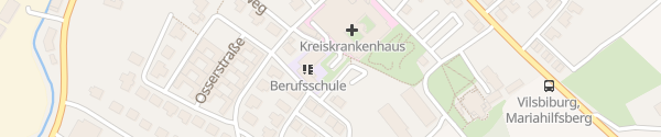 Karte Pflegeschule Krankenhaus Vilsbiburg