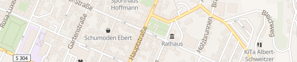 Karte Willy-Rudert-Platz Falkenstein/Vogtland