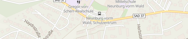 Karte Neunburg Schulzentrum Neunburg vorm Wald