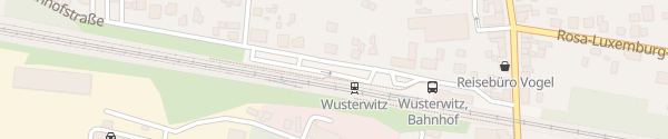 Karte Bahnhof Wusterwitz