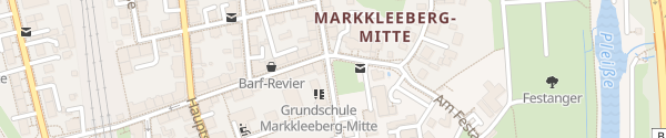 Karte Rathaus Markkleeberg