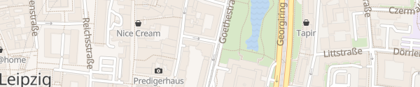 Karte Ritterstraße Leipzig