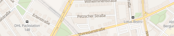 Karte Lidl Theresienstraße Leipzig