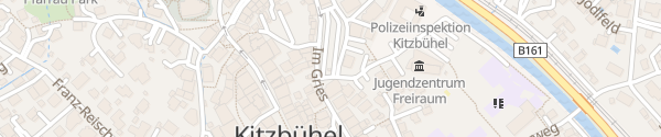 Karte Parkplatz P8 Kitzbühel