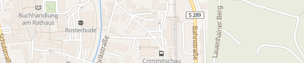 Karte Bahnhofsvorplatz Crimmitschau