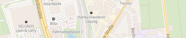 Karte Harley Davidson Leipzig
