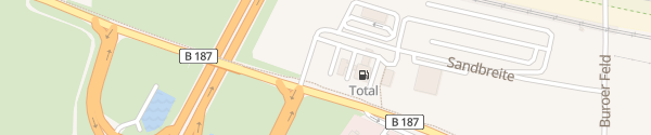 Karte Total Autohof Coswig