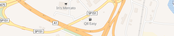 Karte Q8 easy Orte