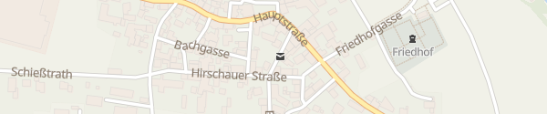 Karte Brunnenstraße Moosbach