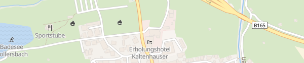 Karte Erholungshotel Kaltenhauser Hollersbach im Pinzgau