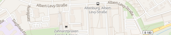 Karte Albert-Levy-Straße 61 Altenburg