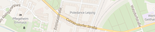Karte Plaußiger Straße Leipzig