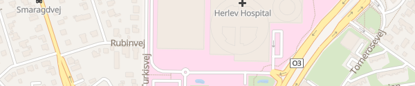 Karte Krankenhaus Herlev
