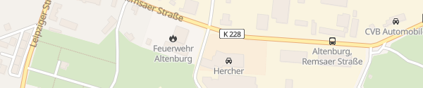Karte Autohaus Hercher Altenburg