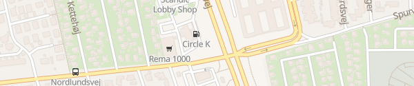 Karte Circle K Kettevej Hvidovre