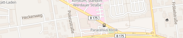 Karte Werdauer Straße Zwickau