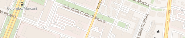 Karte Viale della Civiltà Romana Roma
