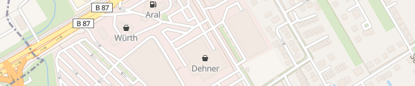 Karte Dehner Garten-Center Taucha